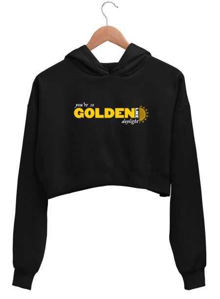 Taylor Swift X Harry Styles - Golden X Daylight Crop Hoodie