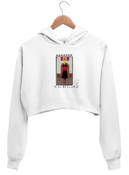 The House That Enzo Built Crop Hoodie