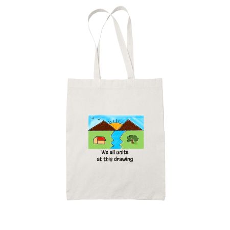 Nostalgic drawing childhood Tote Bag
