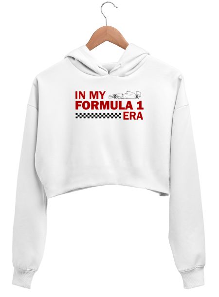 in my F1 era Crop Hoodie
