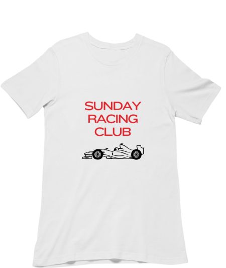 Sunday = Race Day Regular T-Shirt