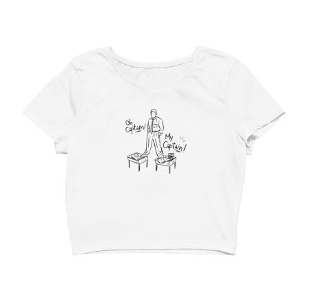 O Captain! Dead Poets Society Crop Top