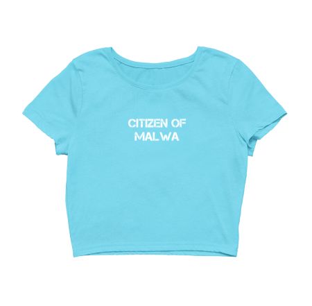 Citizen of Malwa Crop Top