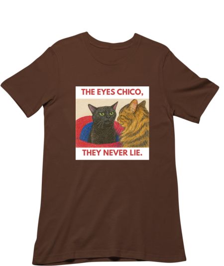 Funny Cat Meme- eyes don't lie Regular T-Shirt