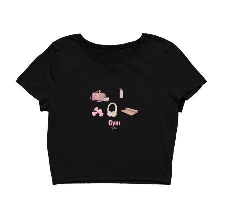 Gym girlie Crop Top