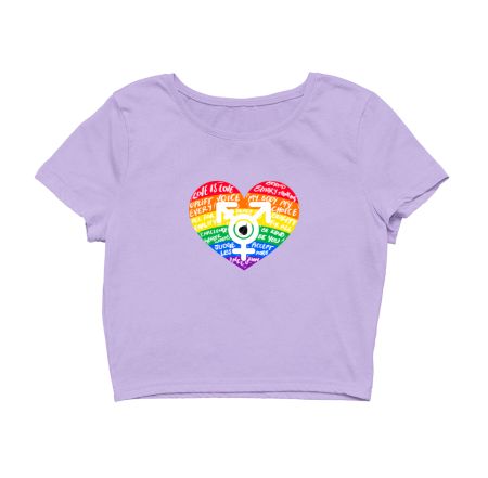 Pride by Nibbana Studio Crop Top