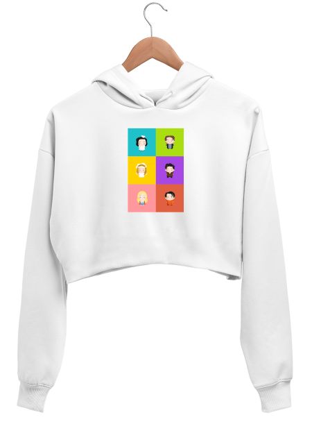 F.R.I.E.N.D.S  Crop Hoodie