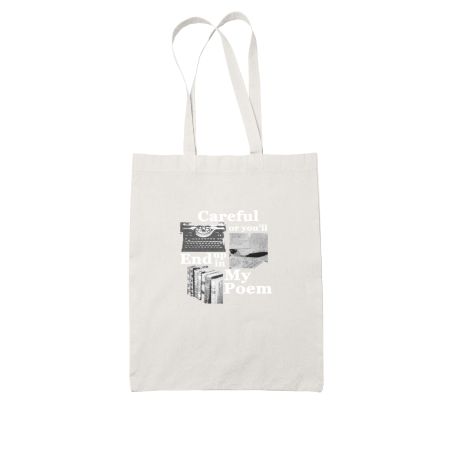 Careful With Poets Tote Bag