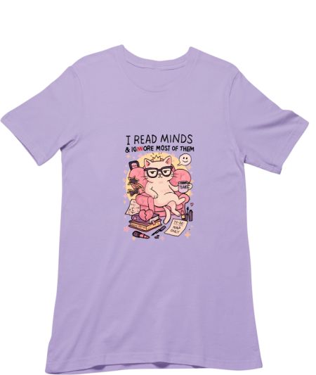 Anti romantic sassy cat queen Regular T-Shirt