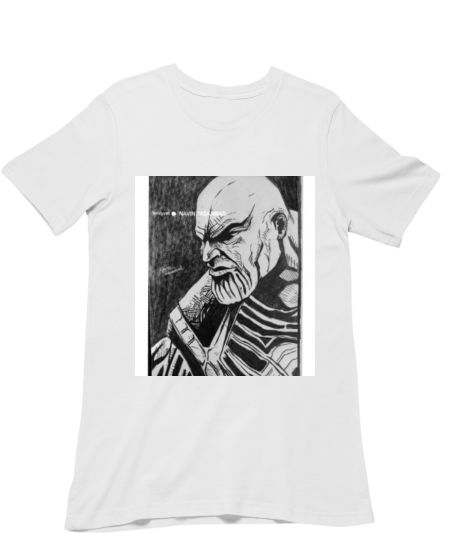 THANOS tee AVENGERS ENDGAME by navin tasambad handmade sketch print Classic T-Shirt