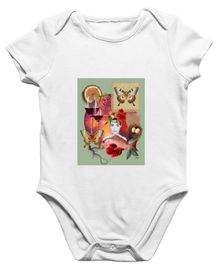 Surreal Farmcore Aesthetic Onesie