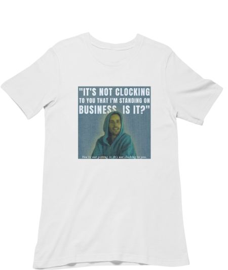 "it's not clocking" - Justin  Regular T-Shirt
