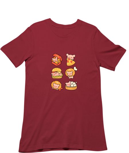 Piggy Chibi Fast Food 