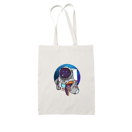 Space Man Astronaut  White Tote Bag