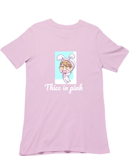 Thicc in pink Classic T-Shirt