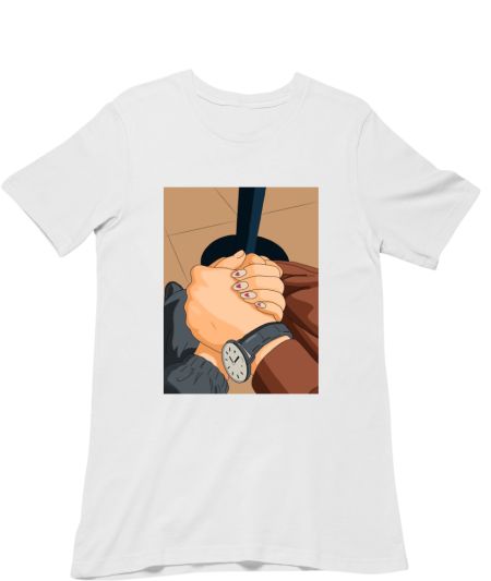 Holding hands forever Regular T-Shirt