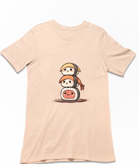Cute Sushi Squad 🍣✨ Regular T-Shirt