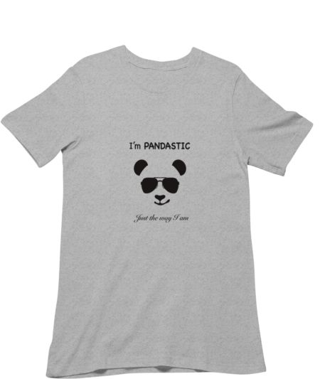 Panda Print Regular T-Shirt