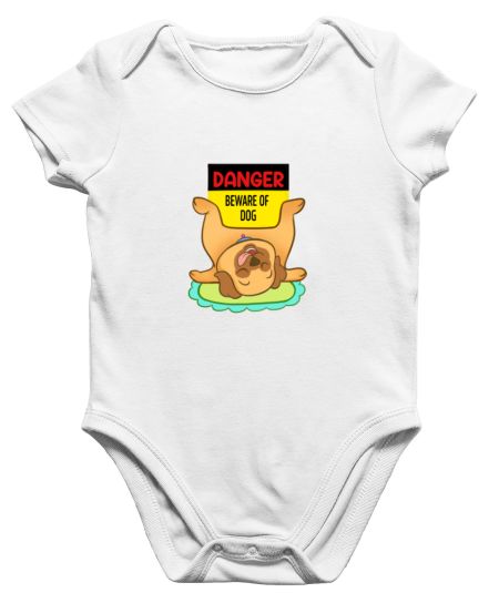danger beware of dog Onesie