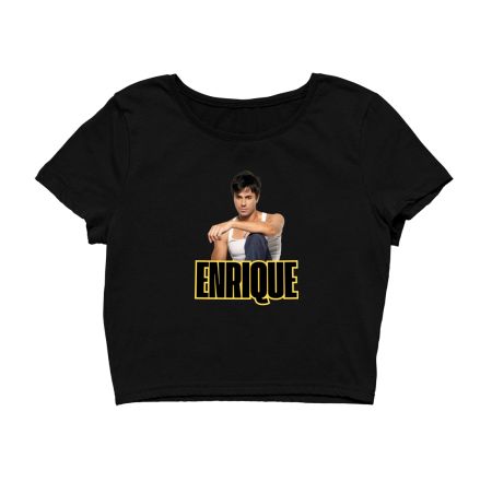 Enrique India Concert Crop Top