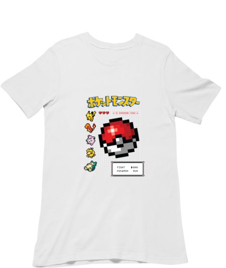 Pokemon I choose you - Pixel  Regular T-Shirt
