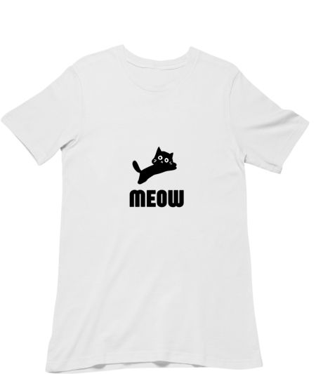 Unique-kitty meow CAT sticker  Regular T-Shirt