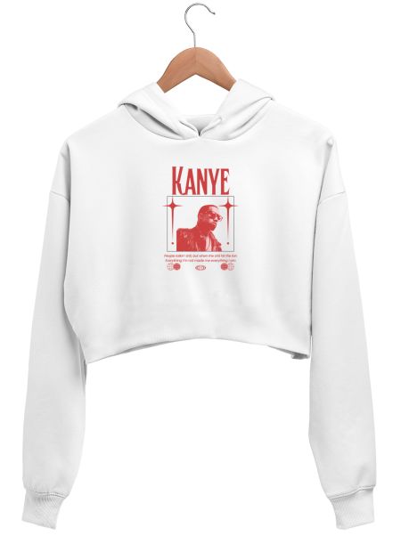Kanye West Crop Hoodie