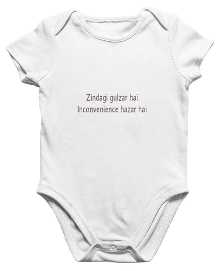 Zindagi Gulzar hai  Onesie