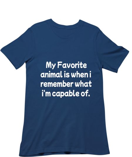 MY FAVORITE ANIMAL FUNNY Regular T-Shirt