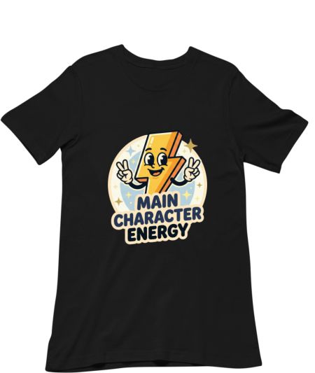 Main Character Vibes Design Regular T-Shirt