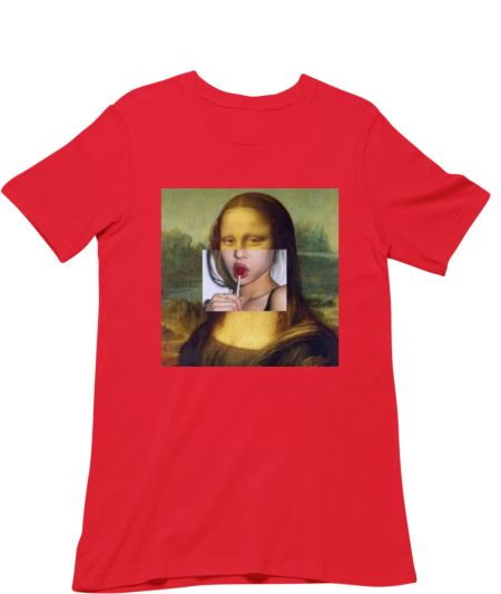 Mona Lisa Lolipop Vintage Regular T-Shirt