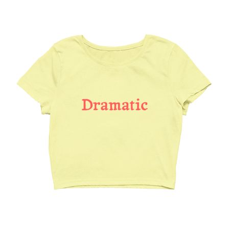 Dramatic Crop Top