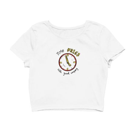 Time Fries! Crop Top