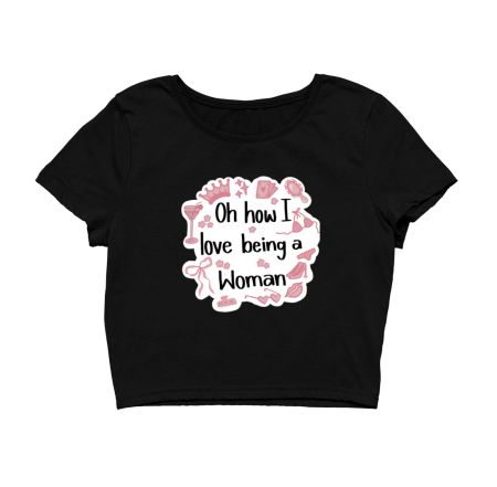 Cute and funky hoodie Crop Top