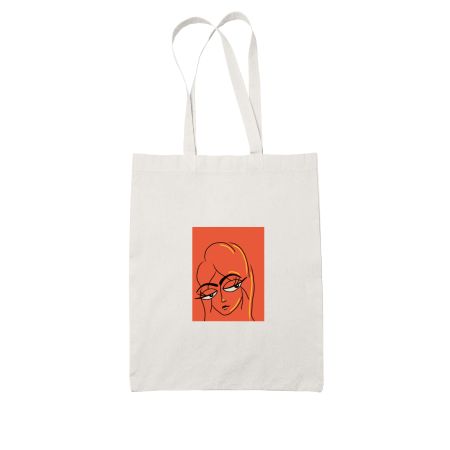 The Look White Tote Bag