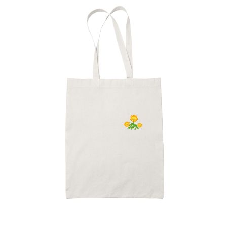 sunflower White Tote Bag