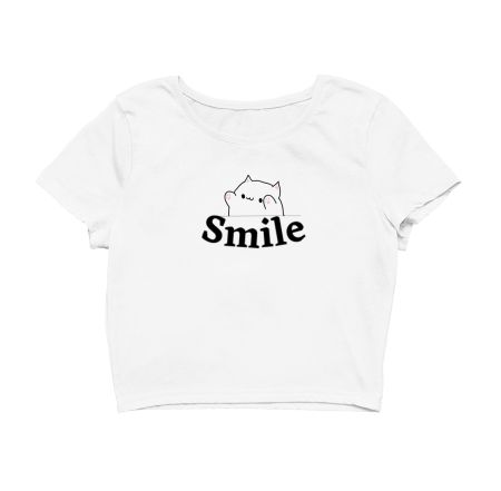 Smile! Crop Top