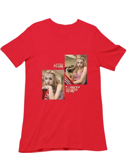 Blackpink rośe red aesthetic  Classic T-Shirt