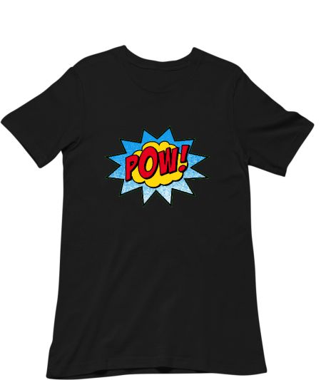 Pow! Comics sound effects t-shirt design Classic T-Shirt