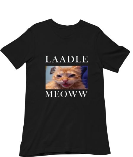 LAADLE MEOWWW Regular T-Shirt