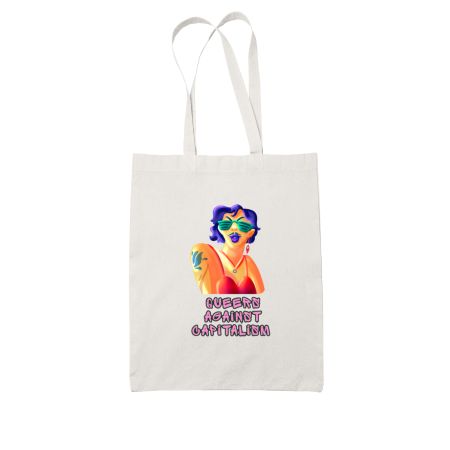 Queers Against Capitalism  Tote Bag