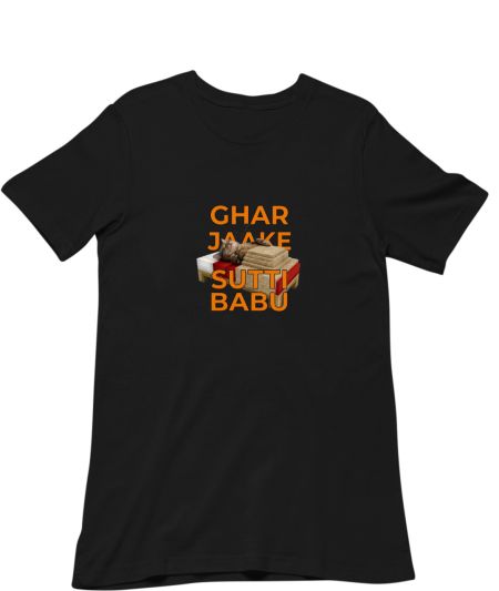 Ghar-Jaake-Sutti-Babu Regular T-Shirt