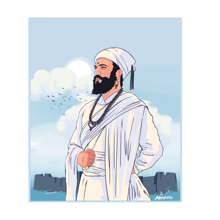 Shivaji Maharaj - A3 Poster - Frankly Wearing Shivaji Maharaj - A3 Poster - Frankly Wearing