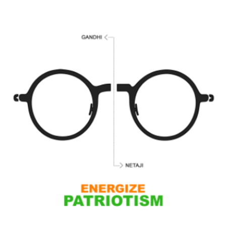 Energize Patriotism Specs Frankly Wearing