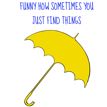 How I Met Your Mother - Yellow Umbrella - A3 Poster - Frankly Wearing How I Met Your Mother - Yellow Umbrella - A3 Poster - Frankly Wearing