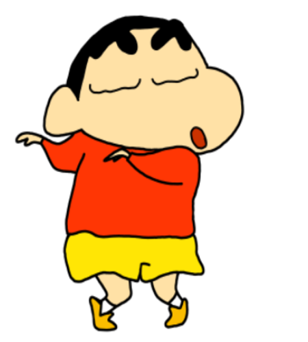 Dancing Shinchan - A3 Poster - Frankly Wearing Dancing Shinchan - A3 Poster - Frankly Wearing