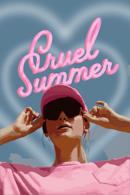 Taylor Swift- Cruel Summer - A3 Poster - Frankly Wearing