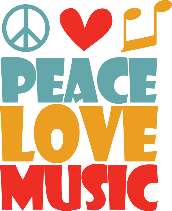 Peace love music - Crop Top - Frankly Wearing
