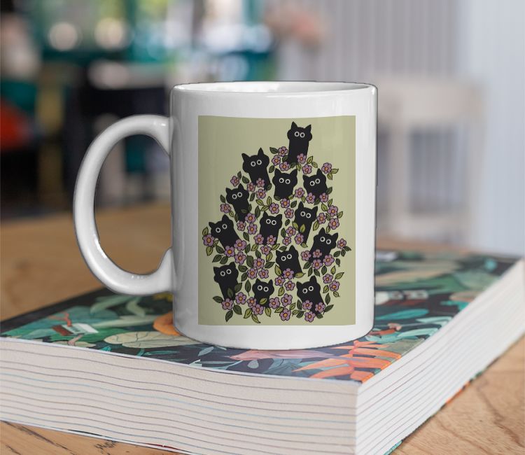 Garden cats Coffee Mug