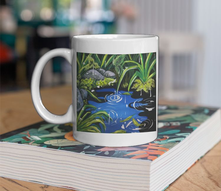 Ghibli studio- pond. Coffee Mug